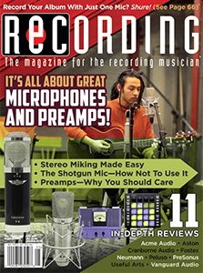 Recording Magazine May 01, 2019 Issue Cover