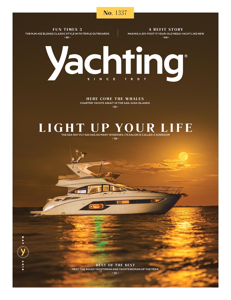 yachting May 01, 2018 Issue Cover