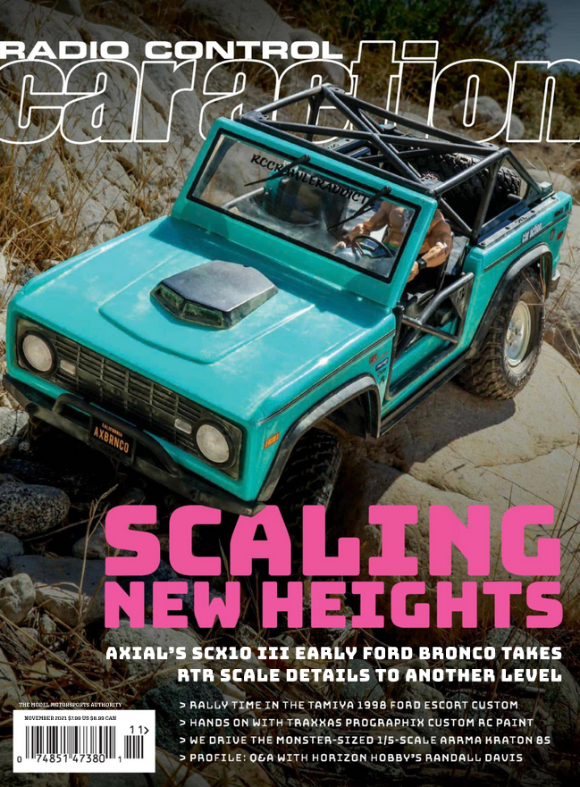 Radio-Control-Car-Action November 01, 2021 Issue Cover
