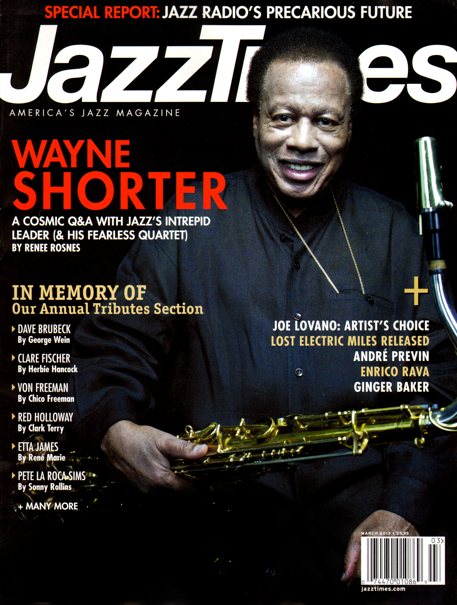 JazzTimes March 01, 2013 Issue Cover