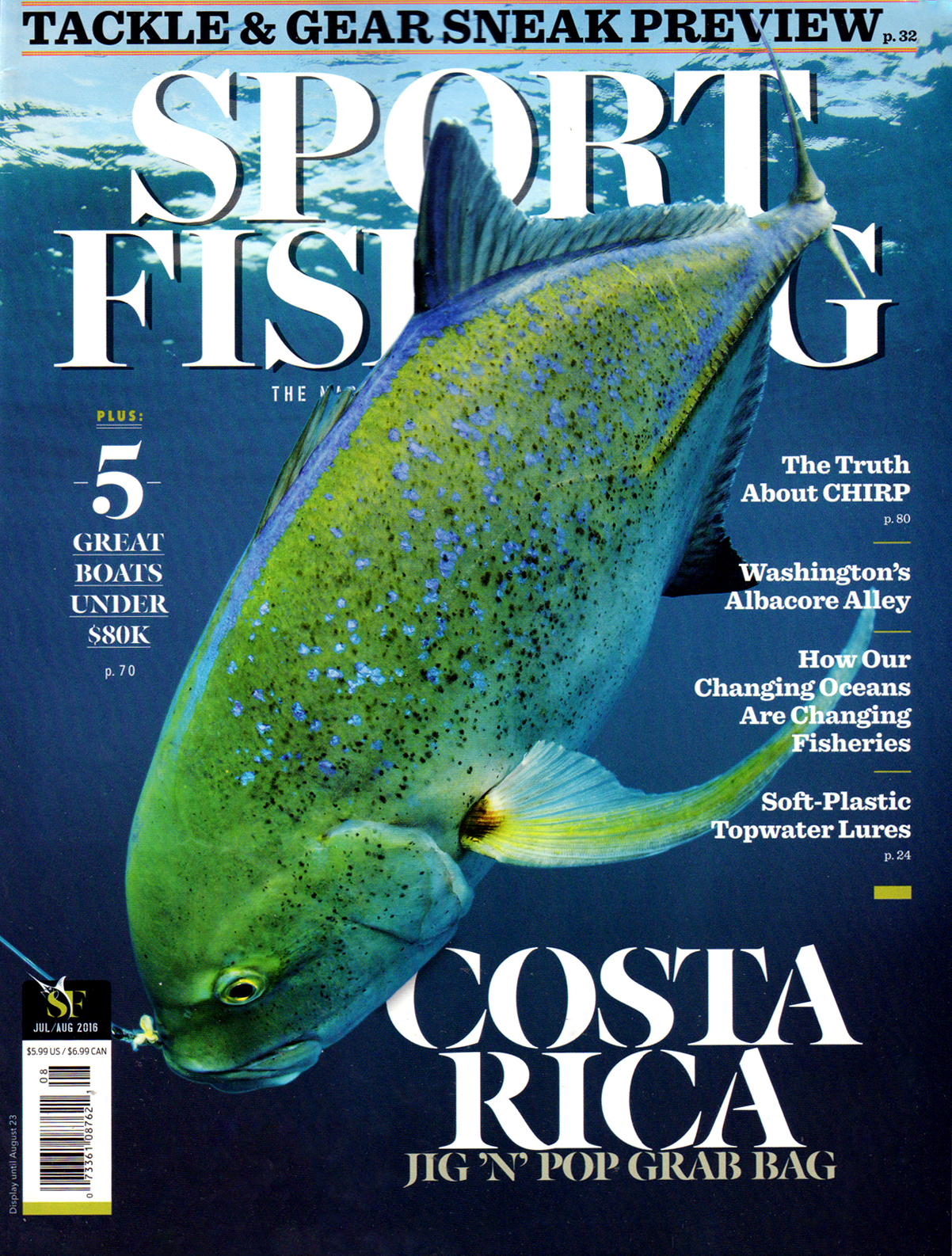 Sport-Fishing July 01, 2016 Issue Cover