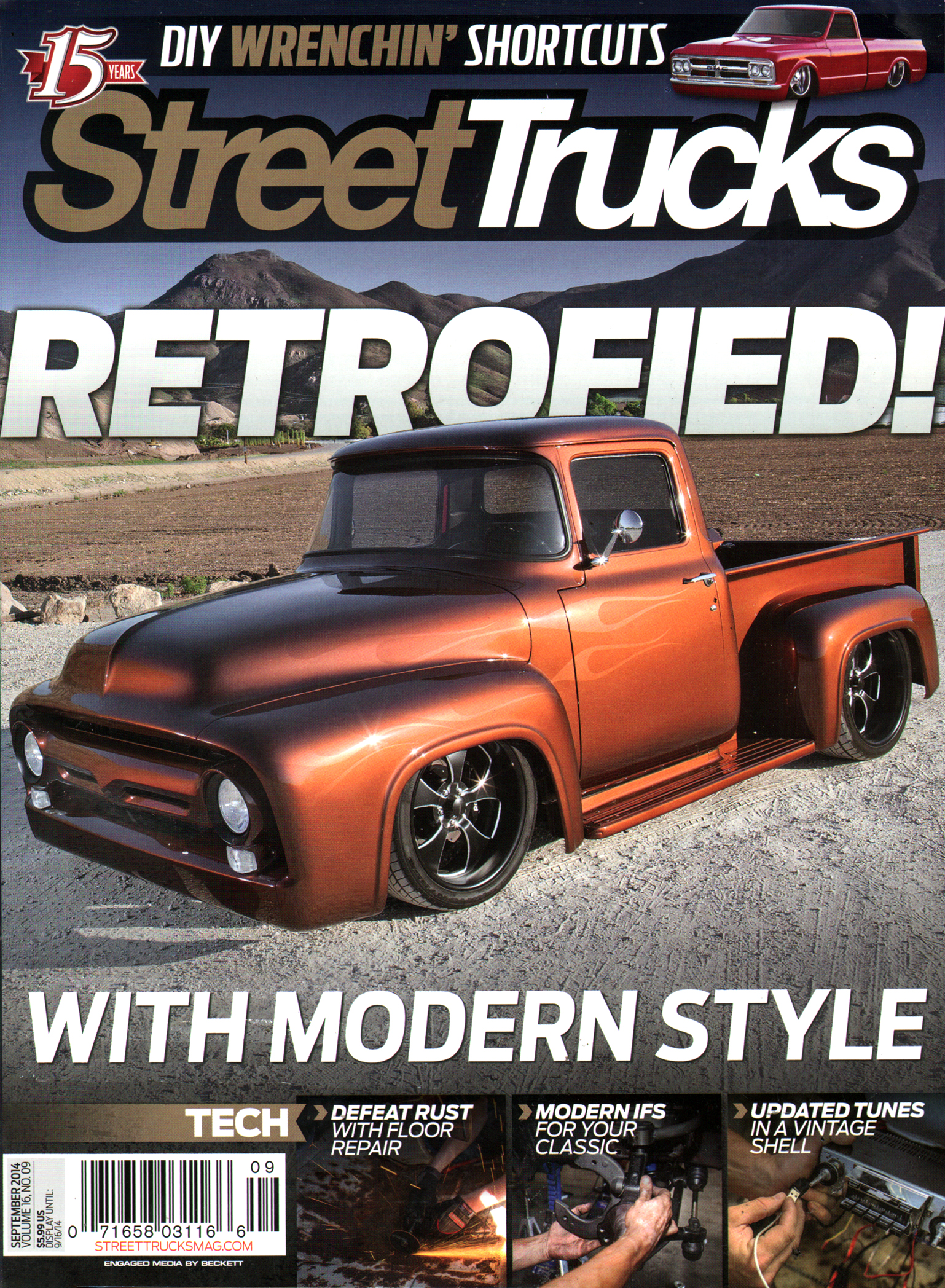 Street-Trucks September 01, 2014 Issue Cover