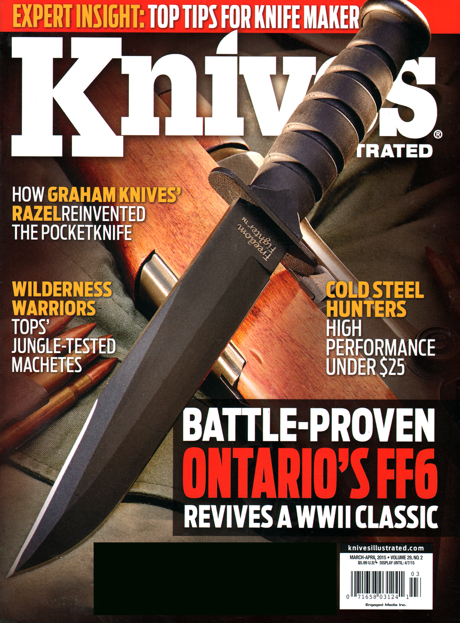 Knives-Illustrated March 01, 2015 Issue Cover