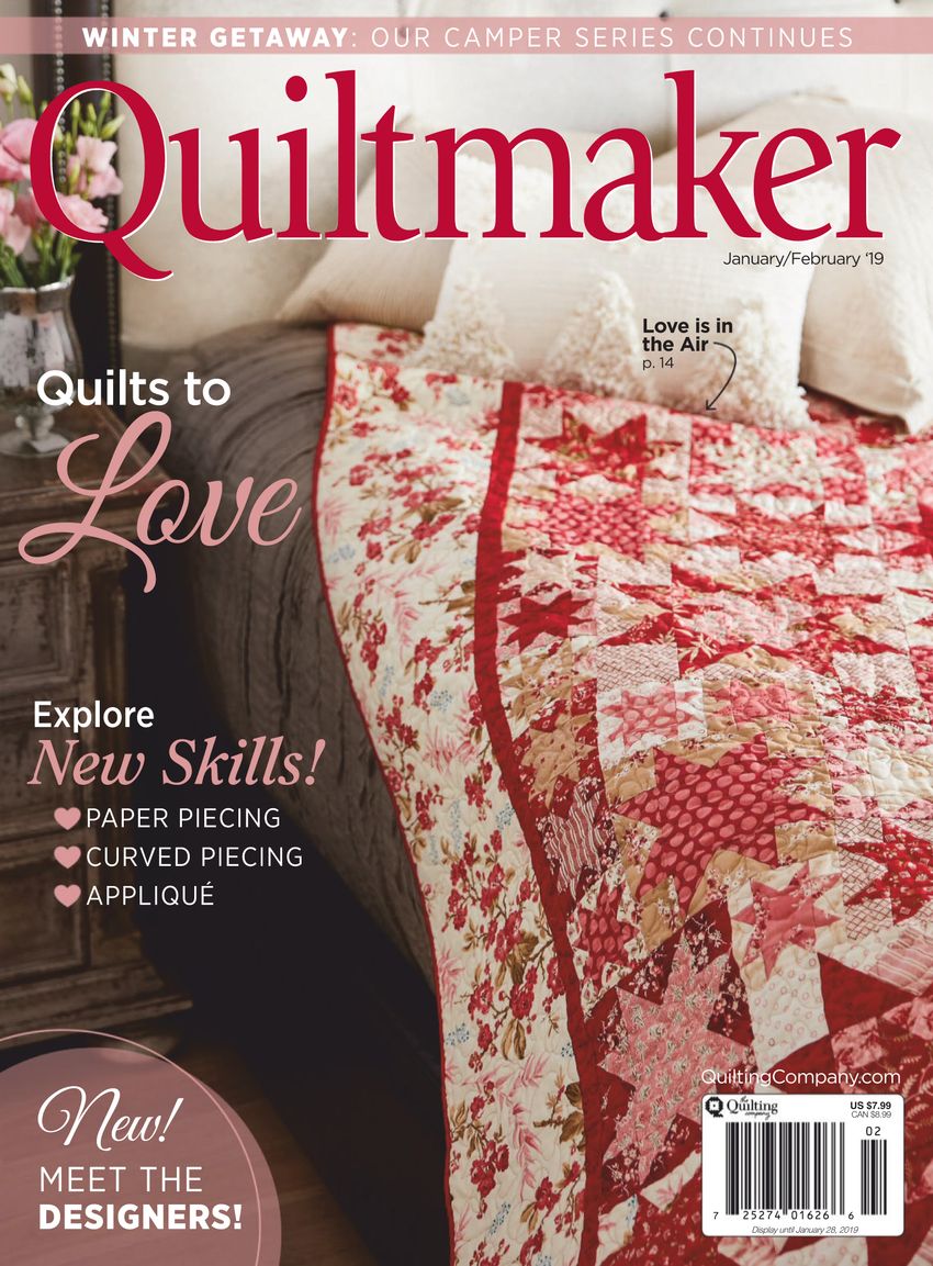 Quiltmaker January 01, 2019 Issue Cover