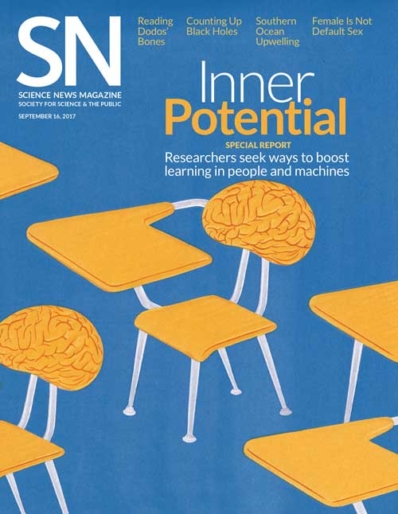 Science News September 16, 2017 Issue Cover