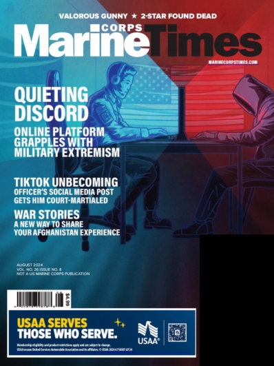 Marine Corps Times August 01, 2024 Issue Cover