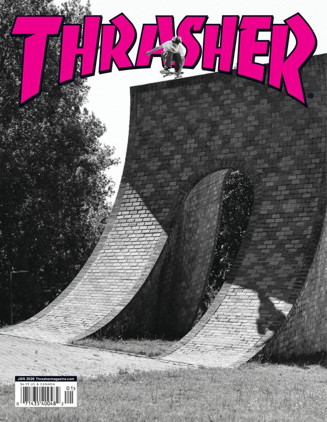 Thrasher January 01, 2026 Issue Cover