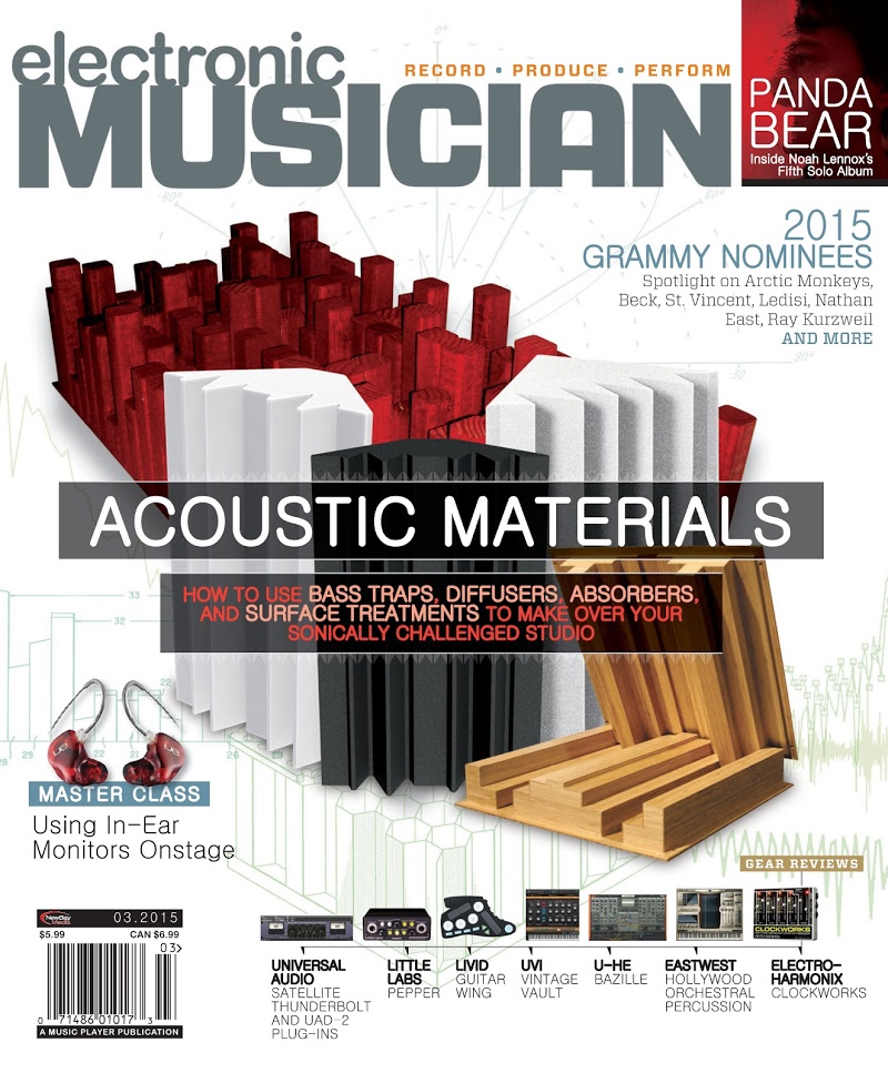 Electronic-Musician March 01, 2015 Issue Cover