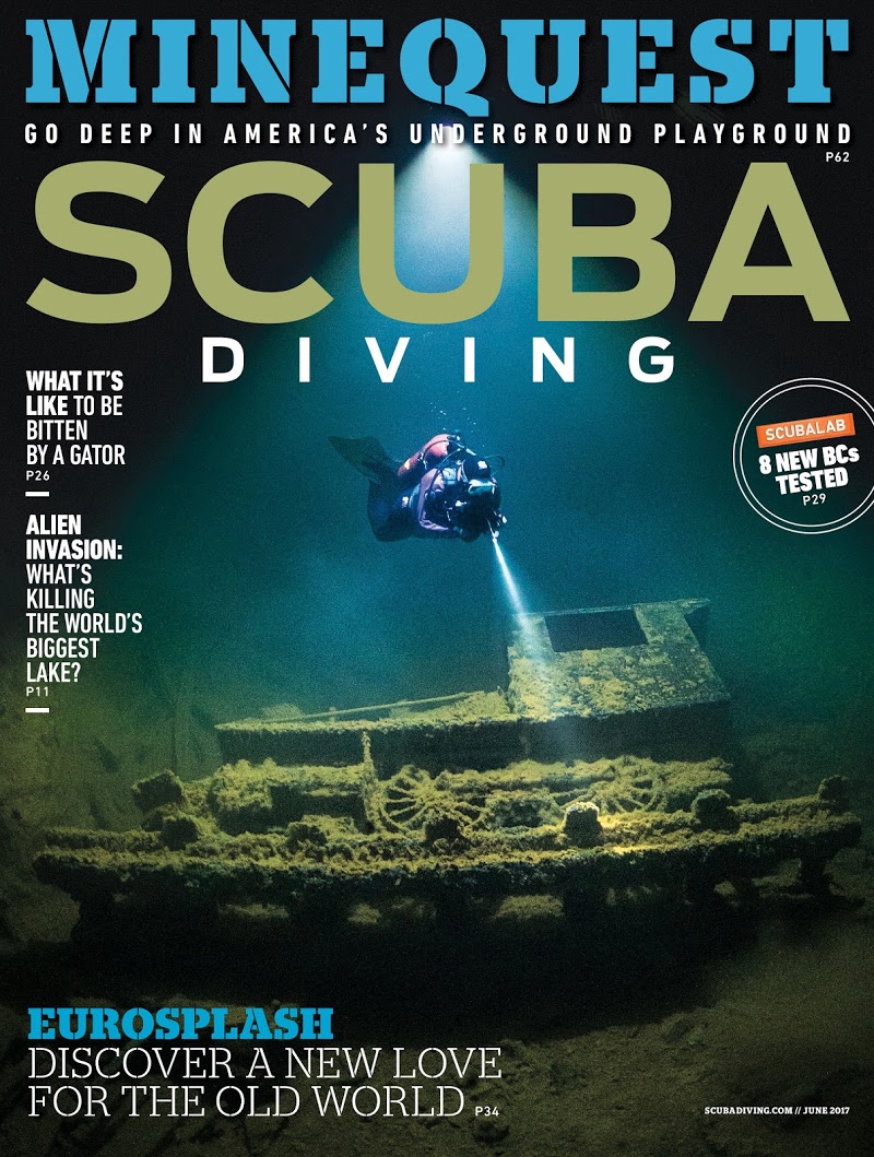 Scuba-Diving June 01, 2017 Issue Cover