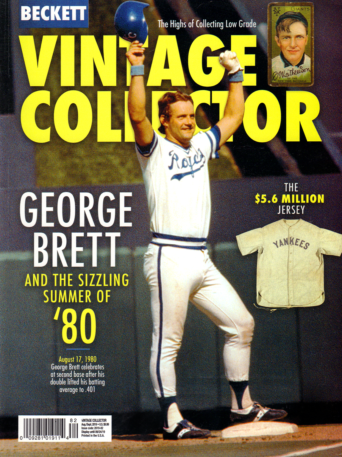 Beckett-Vintage-Collector August 01, 2019 Issue Cover