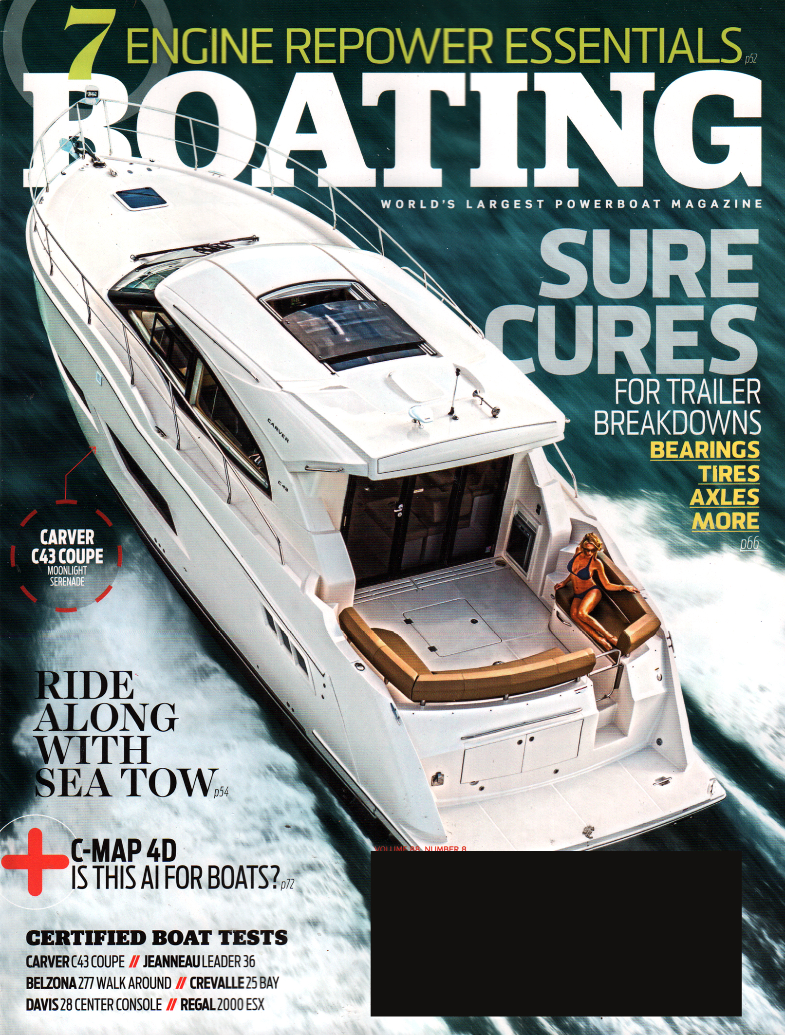 Boating September 01, 2015 Issue Cover