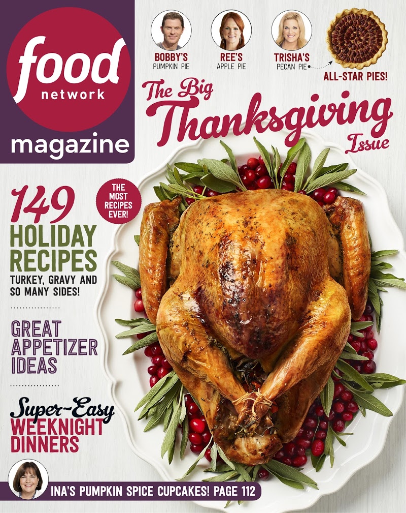 Food-Network November 01, 2017 Issue Cover