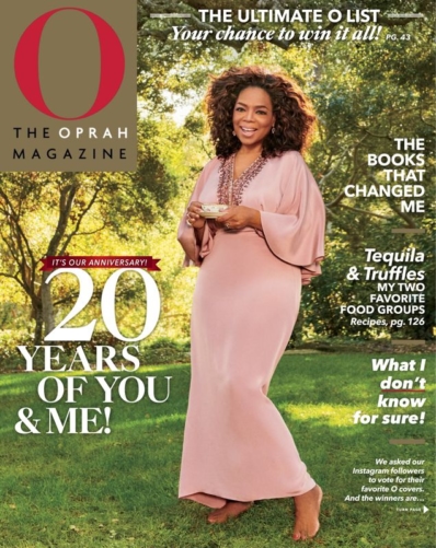 O The Oprah May 01, 2020 Issue Cover