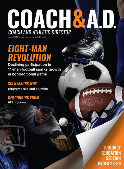 Coach-and-Athletic-Director June 01, 2017 Issue Cover