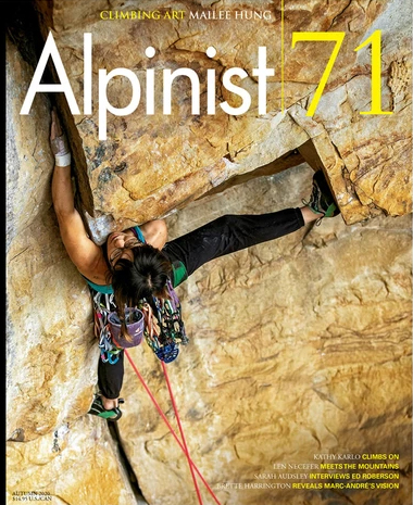 Alpinist September 01, 2020 Issue Cover