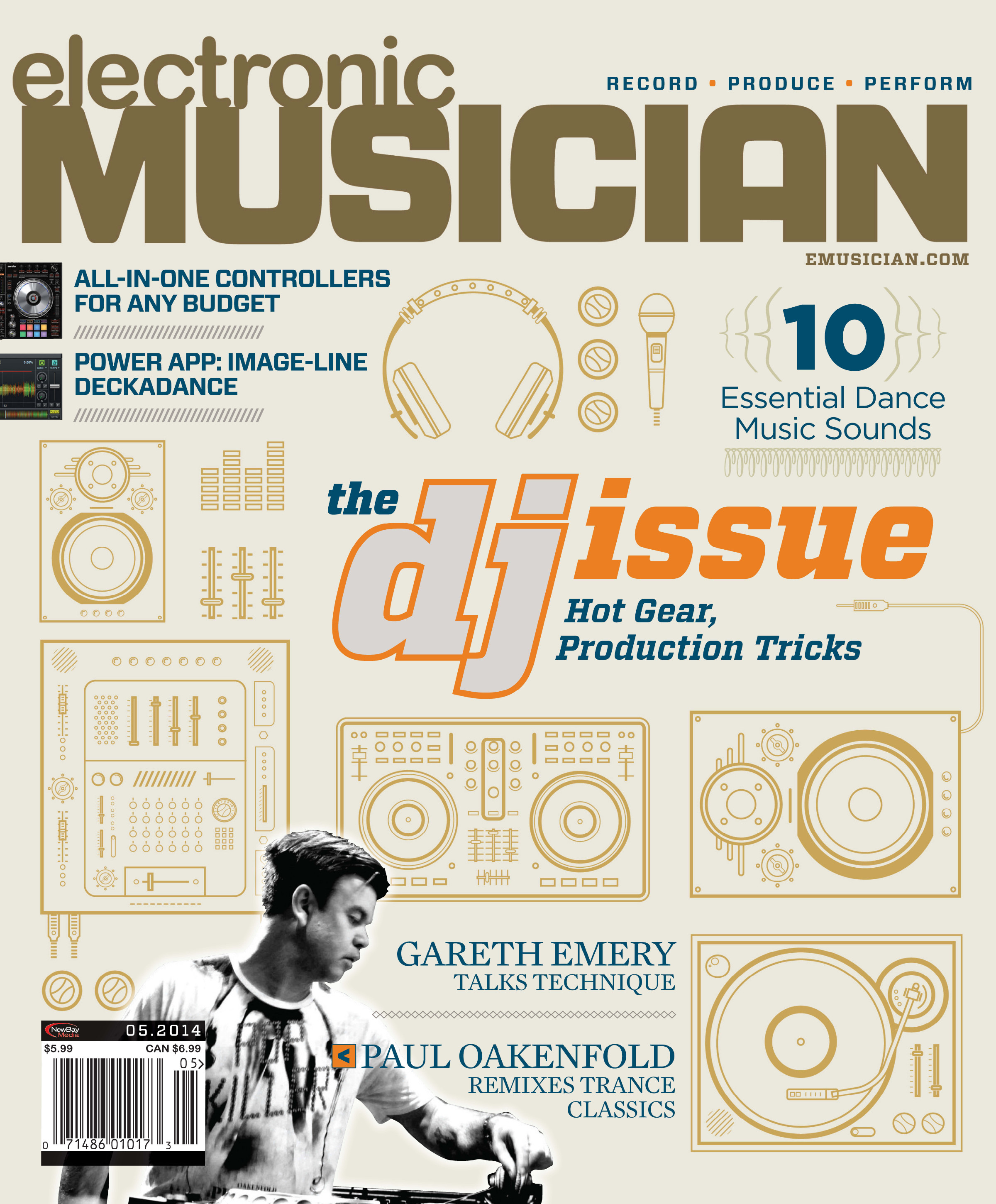 Electronic-Musician May 01, 2014 Issue Cover