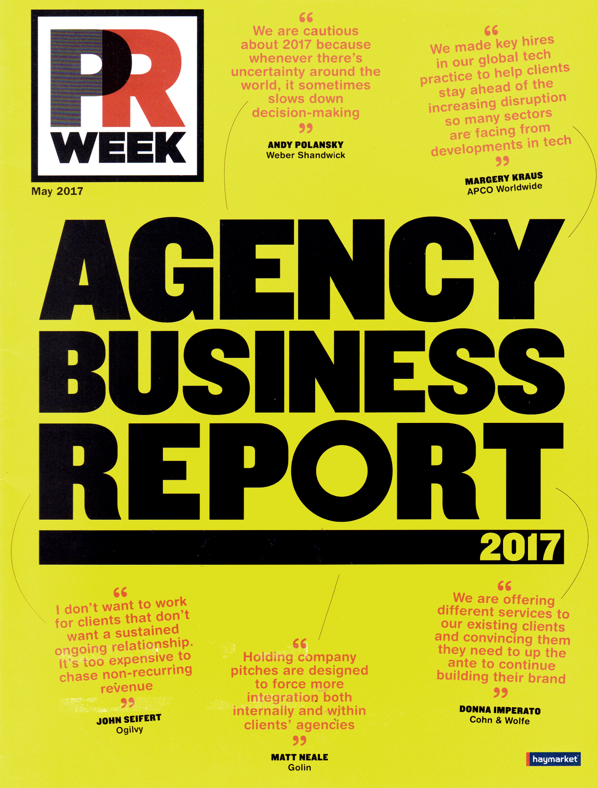 prweek May 01, 2017 Issue Cover