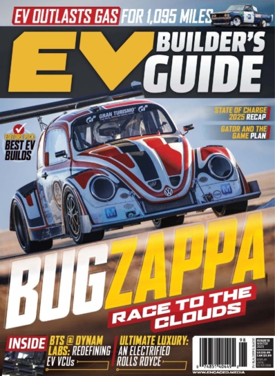 EV Builder's Guide December 01, 2025 Issue Cover