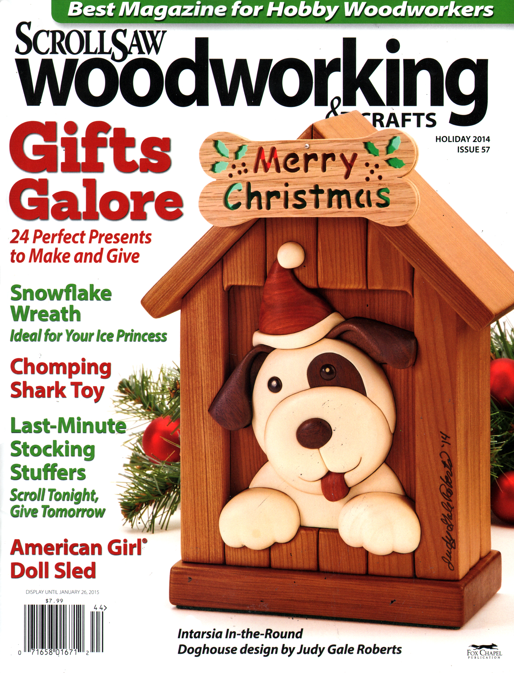 Scroll-Saw-Woodworking-and-Crafts December 01, 2014 Issue Cover