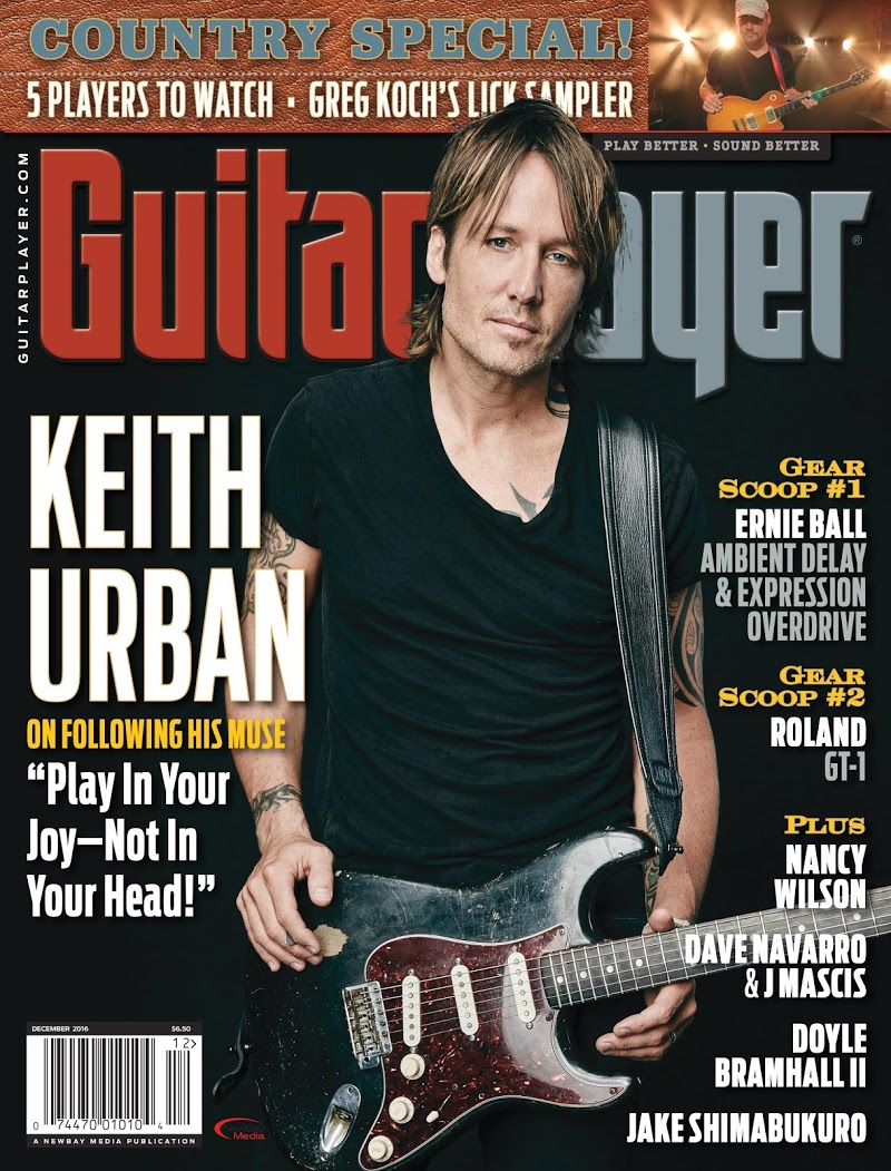 Guitar-Player December 01, 2016 Issue Cover