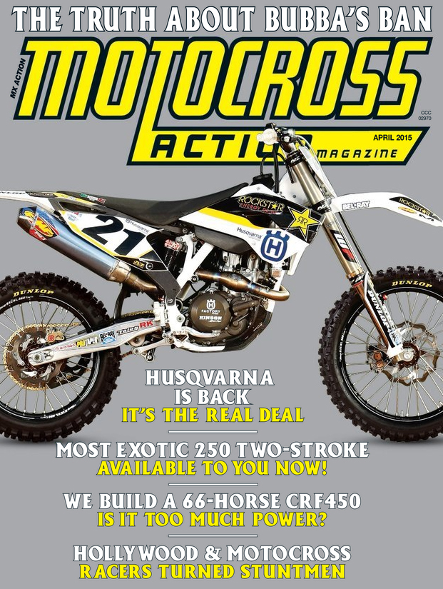 Motocross-Action April 01, 2015 Issue Cover