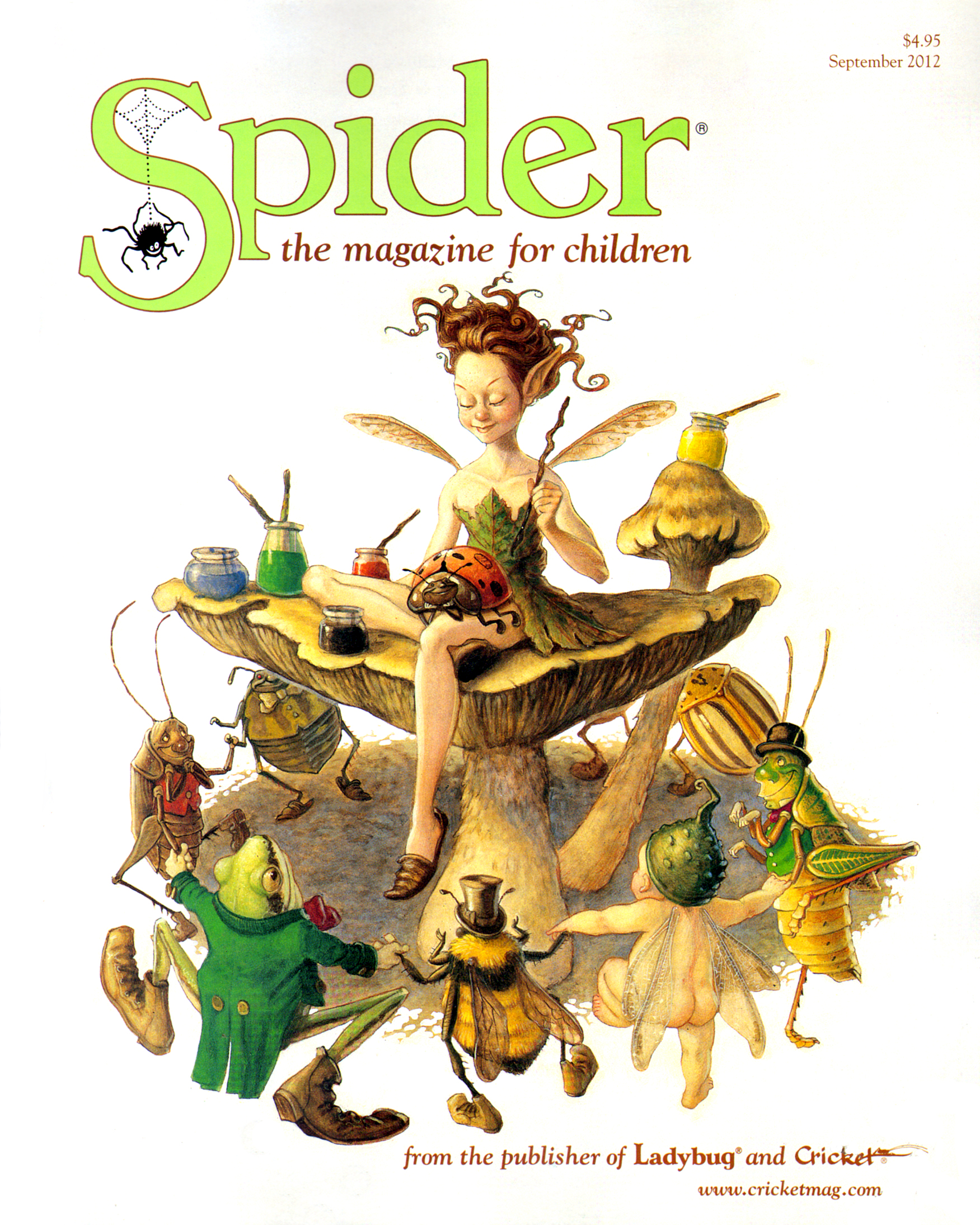 Spider September 01, 2012 Issue Cover