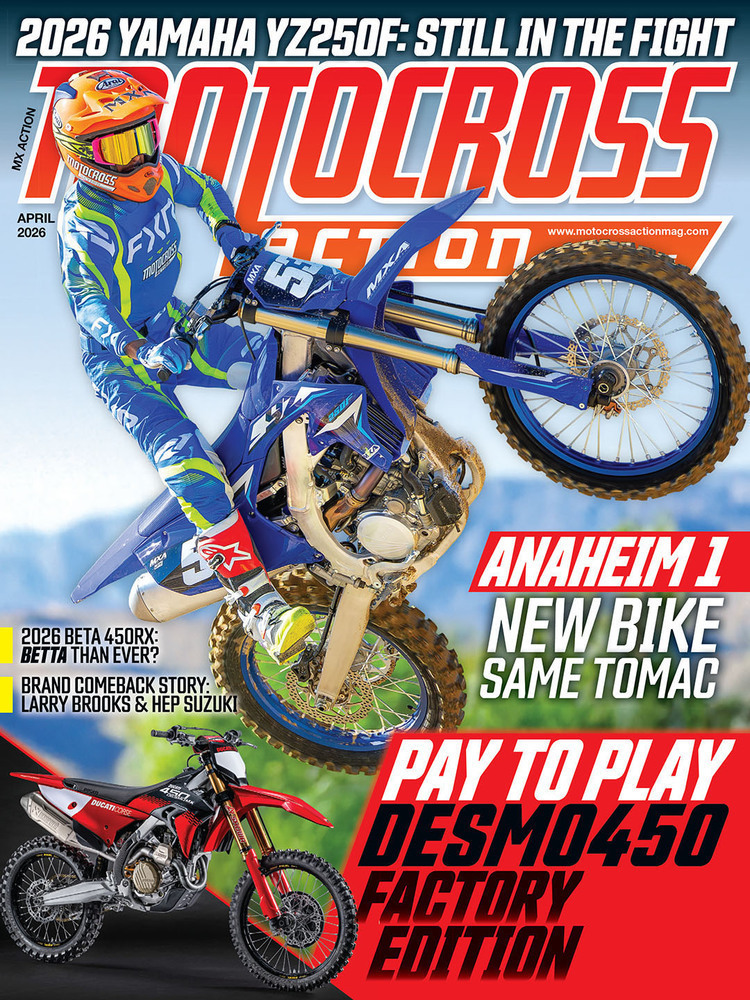 Motocross Action April 01, 2026 Issue Cover