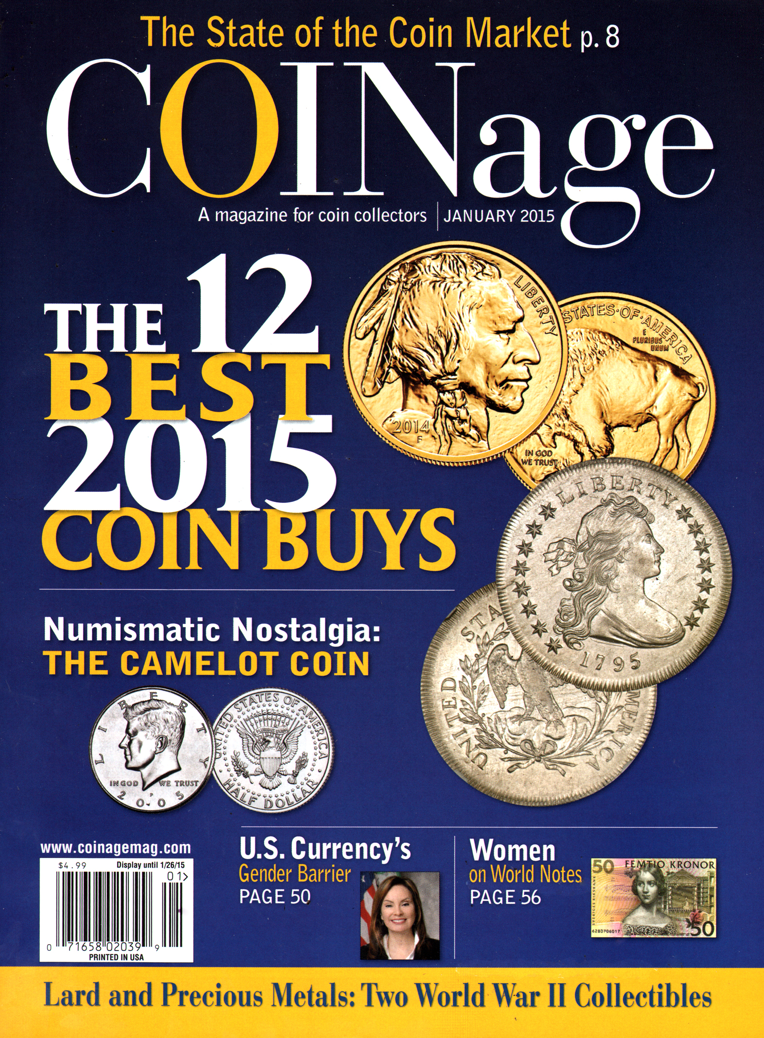 Coinage January 01, 2015 Issue Cover