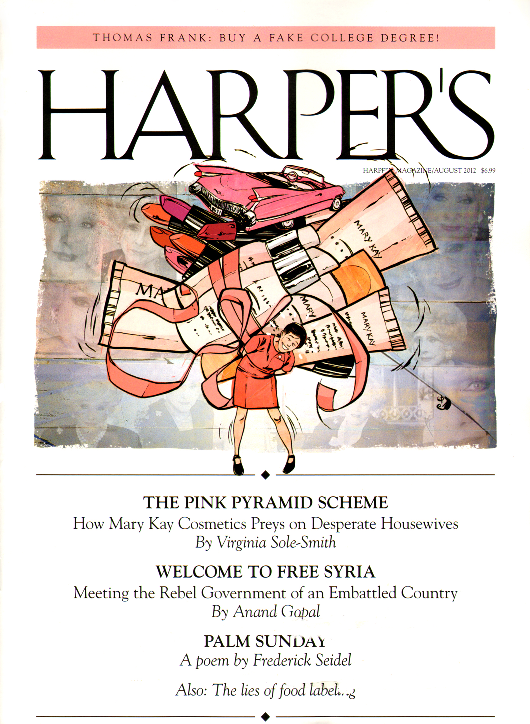 Harpers August 01, 2012 Issue Cover
