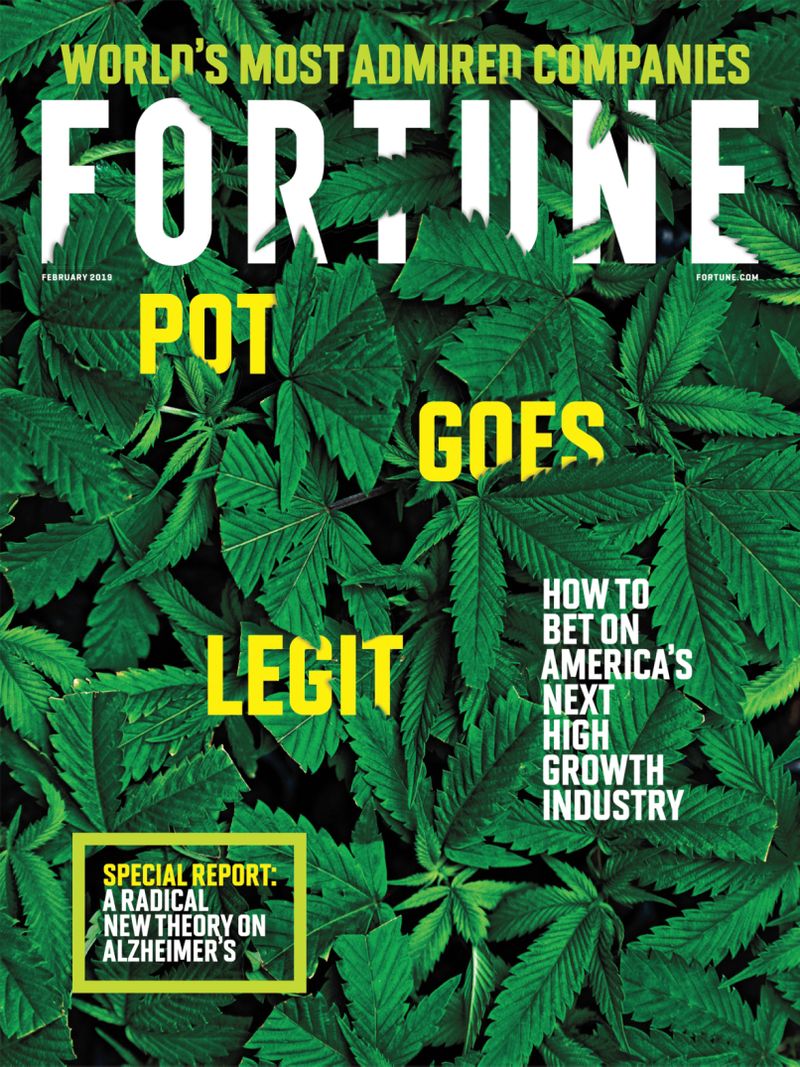 Fortune February 01, 2019 Issue Cover