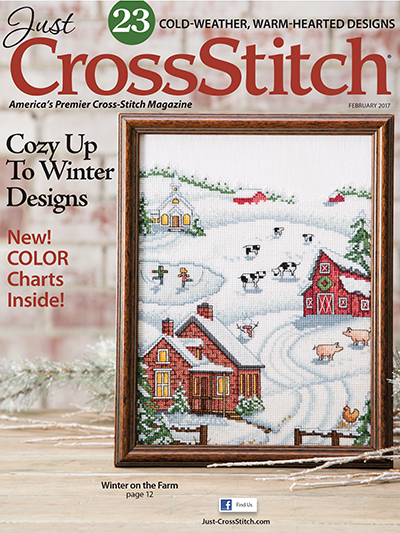 Just-CrossStitch January 01, 2017 Issue Cover