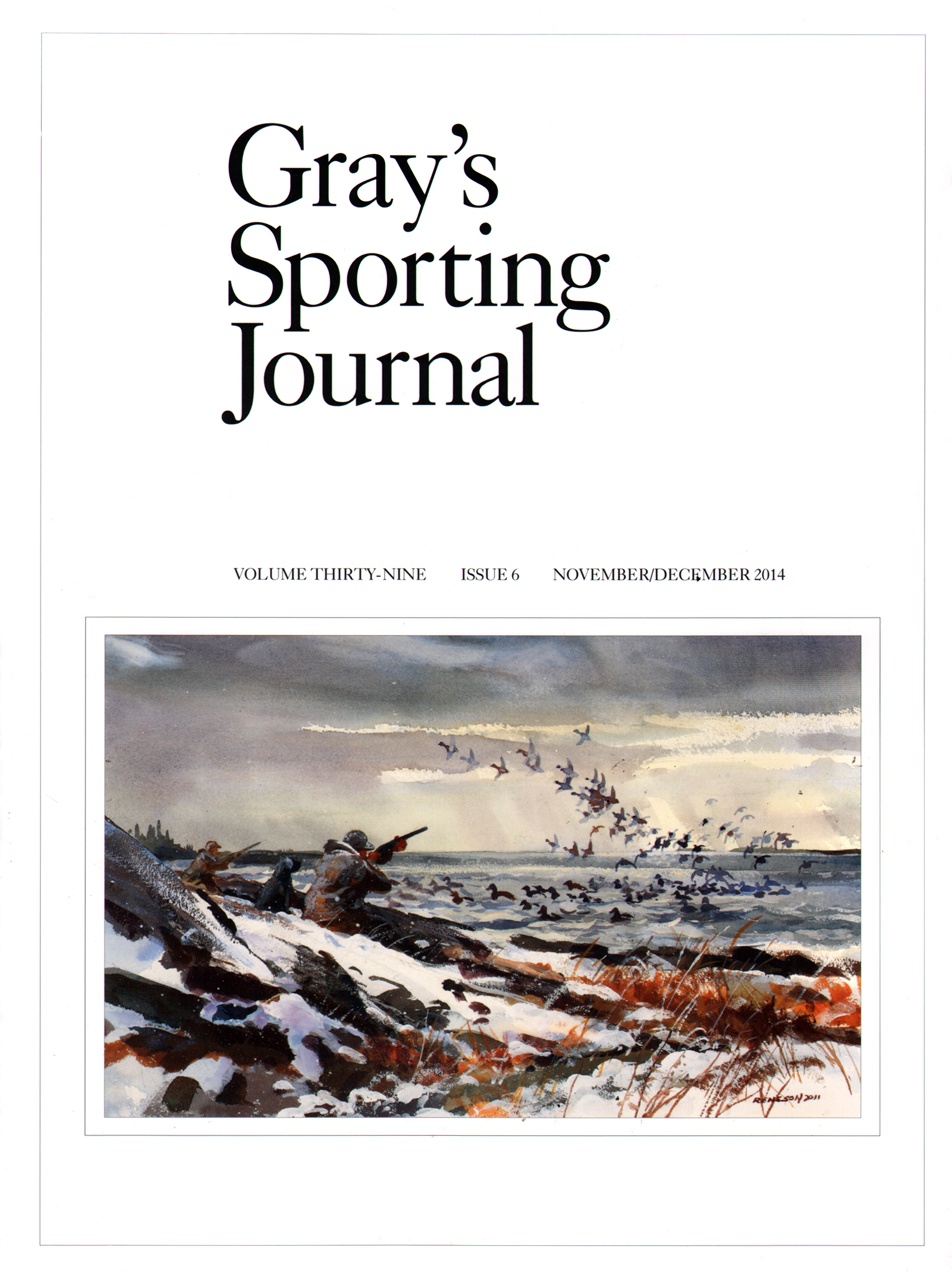 grays-sporting-journal November 01, 2014 Issue Cover