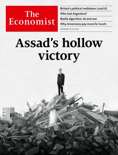 The Economist September 07, 2019 Issue Cover