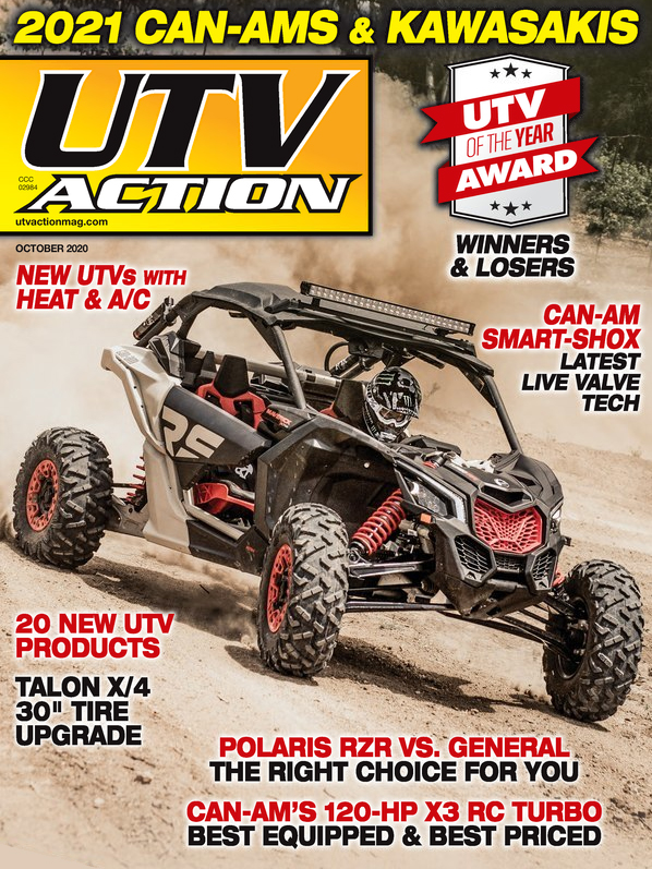 UTV-Action October 01, 2020 Issue Cover