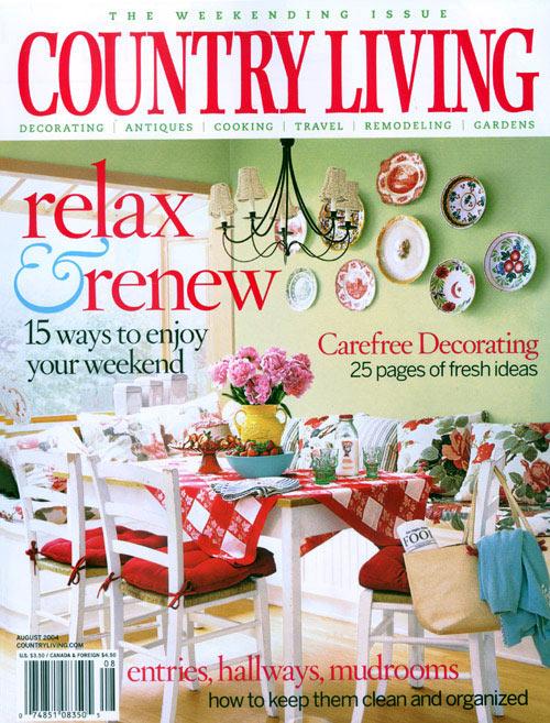 Country-Living July 07, 2004 Issue Cover
