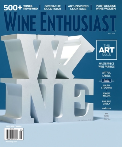 Wine Enthusiast May 01, 2018 Issue Cover