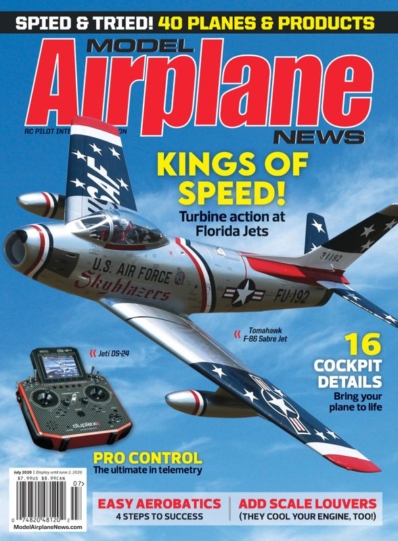 Model Airplane News July 01, 2020 Issue Cover