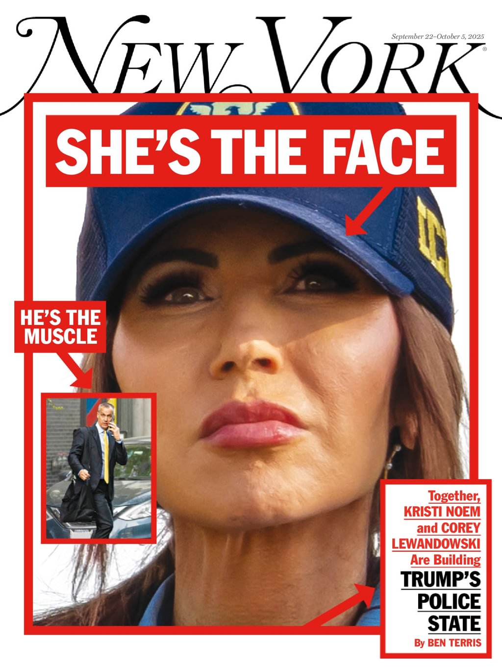 New-York-Magazine September 22, 2025 Issue Cover