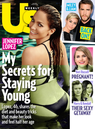 Us Weekly January 18, 2016 Issue Cover