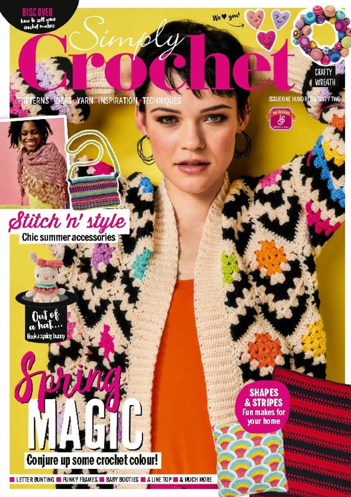 Simply Crochet April 01, 2025 Issue Cover
