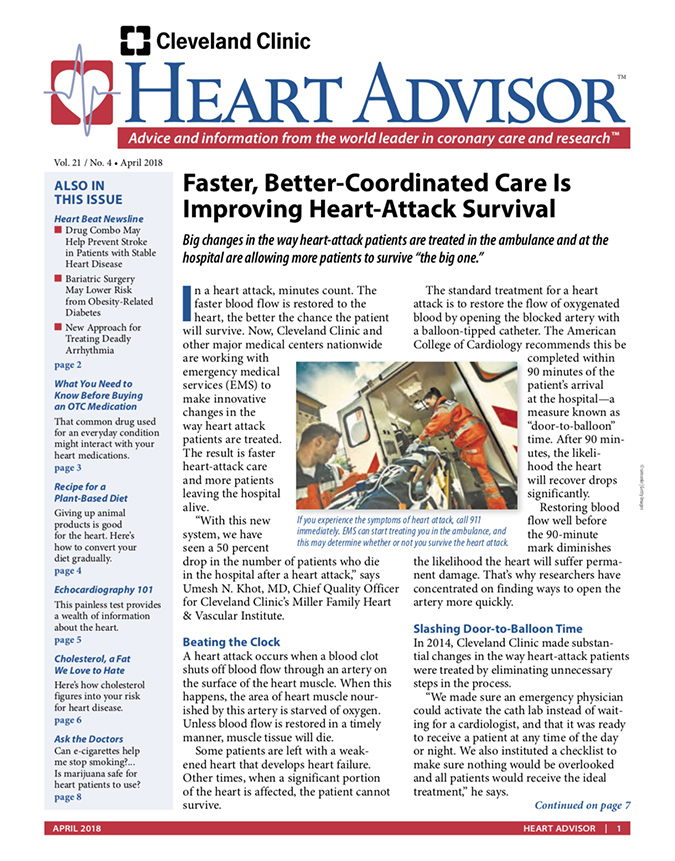 Heart-Advisor April 01, 2018 Issue Cover