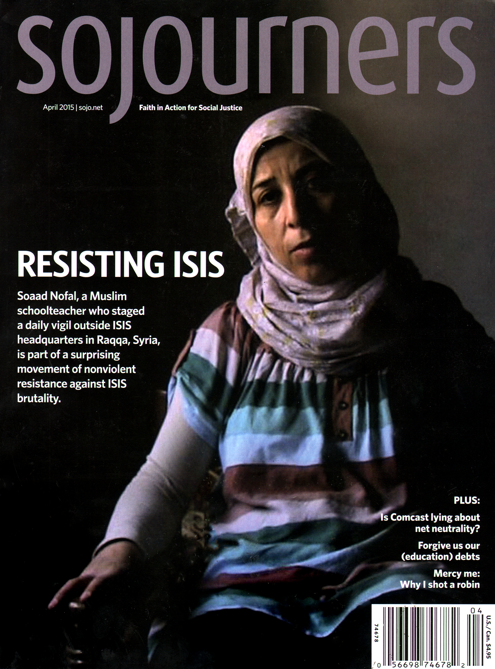 Sojourners April 01, 2015 Issue Cover