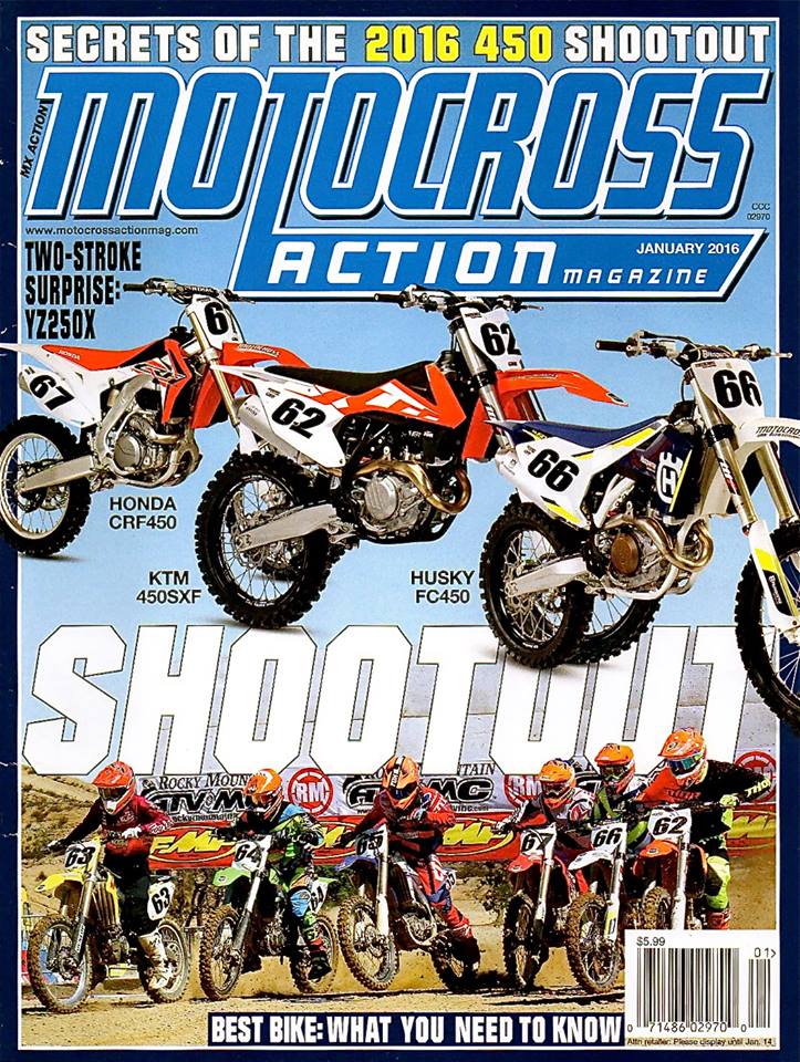 Motocross-Action January 01, 2016 Issue Cover