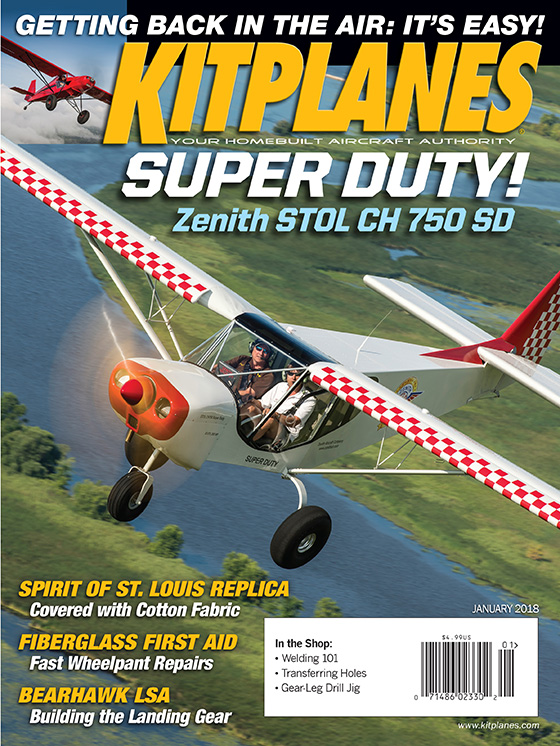 Kit-Planes January 01, 2018 Issue Cover