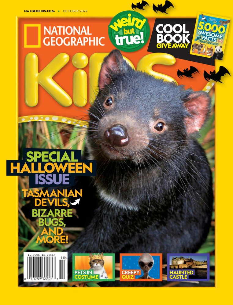 National-Geographic-Kids October 01, 2022 Issue Cover