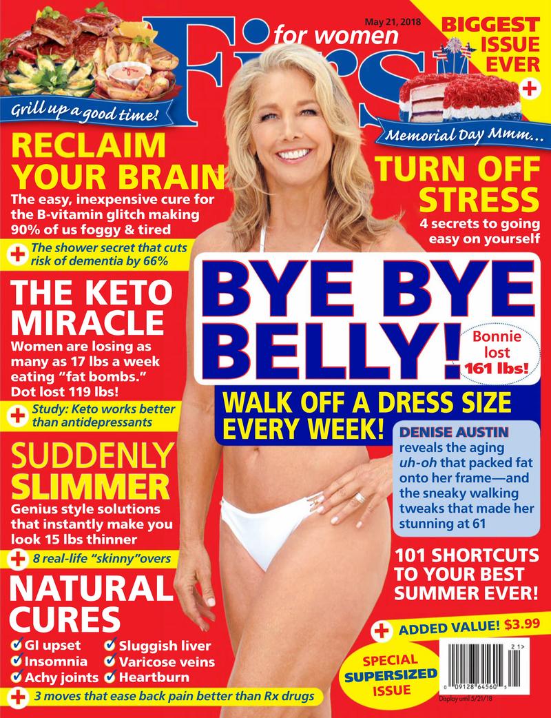 first-for-women May 21, 2018 Issue Cover