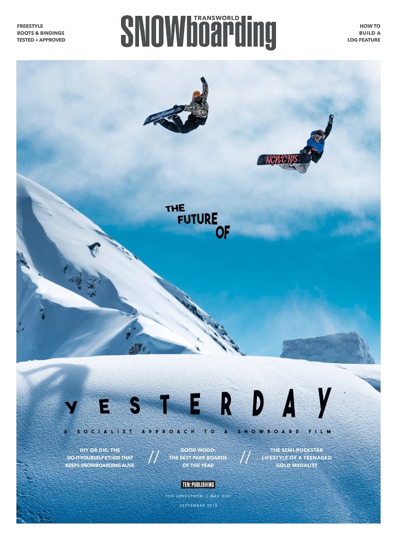 Transworld-SNOWboarding September 01, 2018 Issue Cover