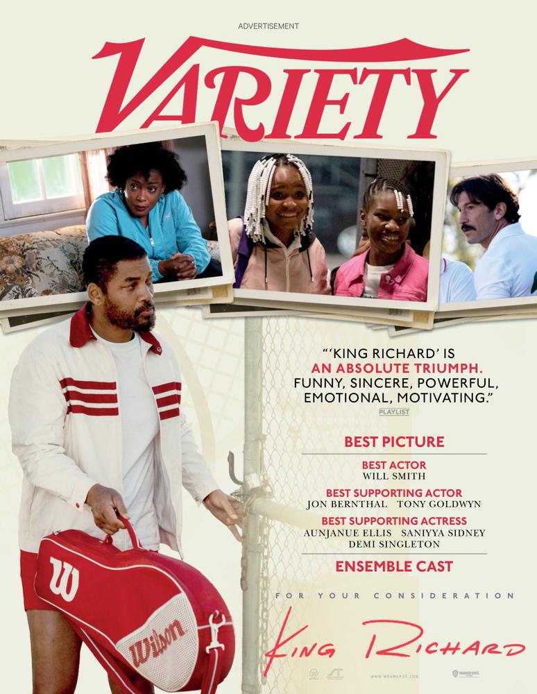variety November 24, 2021 Issue Cover