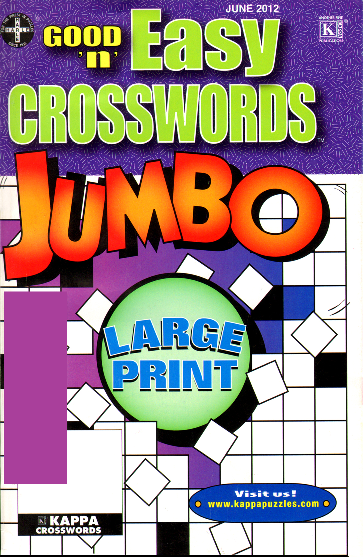 Good-N-Easy-Crosswords-Jumbo June 01, 2012 Issue Cover