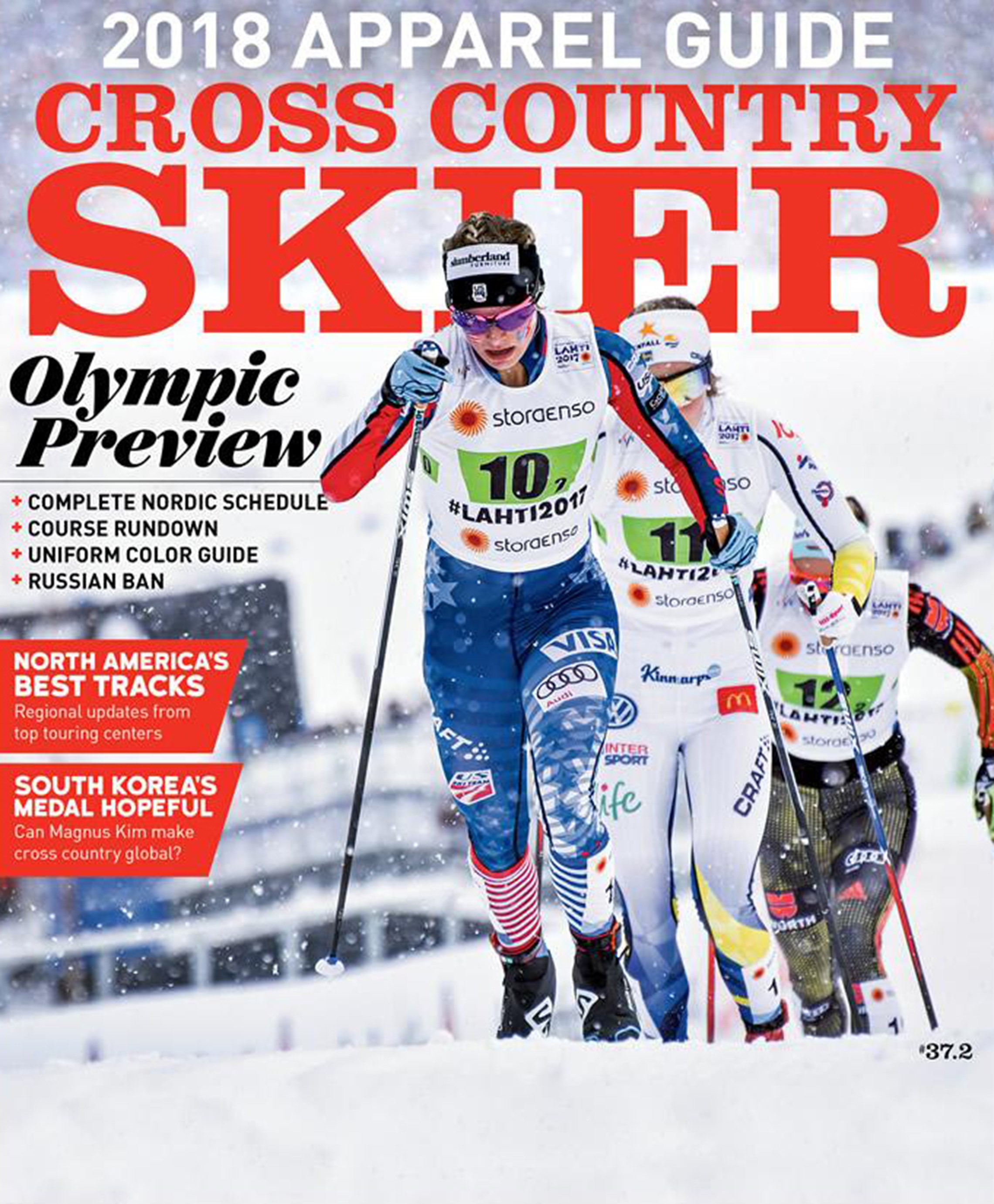Cross-Country-Skier January 01, 2018 Issue Cover